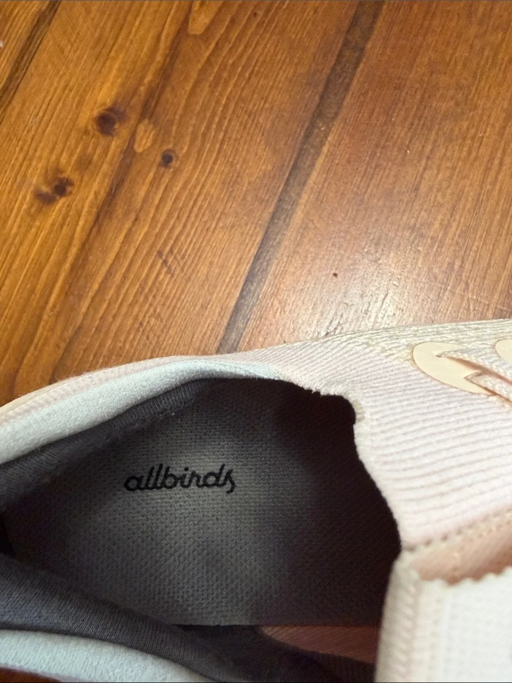 allbirds Men's Athletic Shoes in Light Pink/Cream
